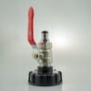 Ibc 2 inch s60x6 cap with lever valve and zinc chrome male quick connector – home diy accessory uk ibc kits free shipping 37
