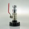 Ibc 2 inch s60x6 cap with lever valve, click lock and hose – home diy accessory uk ibc kits free shipping 45