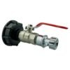 Ibc 2 inch s60x6 cap with lever valve, click lock and hose – home diy accessory uk ibc kits free shipping 51
