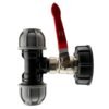 Ibc 2 inch s60x6 cap with lever valve and 25mm mdpe tee – home diy accessory uk ibc kits free shipping 19
