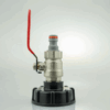 Ibc 2 inch s60x6 cap with lever valve and white line male quick connector – home diy accessory uk ibc kits free shipping 43