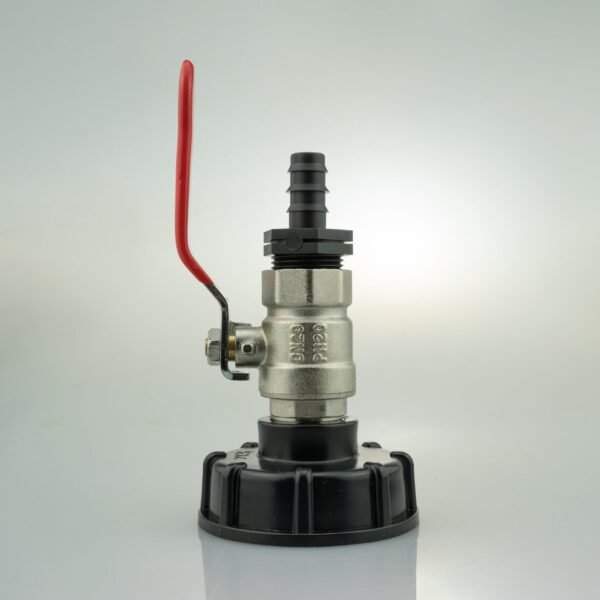 IBC 2” S60X6 Cap with Lever Valve and 16mm Barbed Straight IBC Kits Free Shipping 9