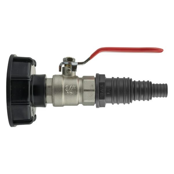 IBC 2” S60X6 Cap with Lever Valve and Pond Connector IBC Kits Free Shipping 5