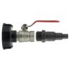 IBC 2” S60X6 Cap with Lever Valve and Pond Connector IBC Kits Free Shipping 31