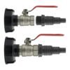 IBC 2” S60X6 Cap with Lever Valve and Pond Connector IBC Kits Free Shipping 33