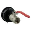 Ibc 2 inch s60x6 cap with 3/4 inch bspm-f lever valve – home diy accessory uk ibc kits free shipping 29