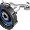 Ibc 2” s60x6 cap with quick connect nickle plated bib tap ½” – heavy duty pipe & hose fitting uk ibc tanks fittings free shipping 43