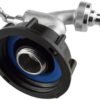 Ibc 2” s60x6 cap with quick connect nickle plated bib tap ½” – heavy duty pipe & hose fitting uk ibc tanks fittings free shipping 45