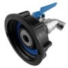 Ibc 2” s60x6 cap with basic garden tap ½” bsp – heavy duty pipe & hose fitting uk ibc tanks fittings free shipping 27