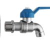 Ibc 2” s60x6 cap with basic garden tap ½” bsp – heavy duty pipe & hose fitting uk ibc tanks fittings free shipping 33