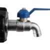 Ibc 2” s60x6 cap with basic garden tap ¾” bsp – heavy duty pipe & hose fitting uk ibc tanks fittings free shipping 23