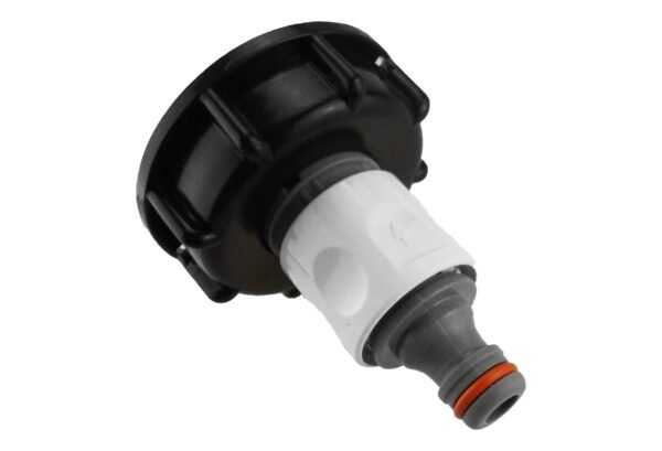 Ibc 2” s60x6 cap with ¾” bsp threaded hose connector and – heavy duty pipe & hose fitting uk ibc tanks fittings free shipping 3