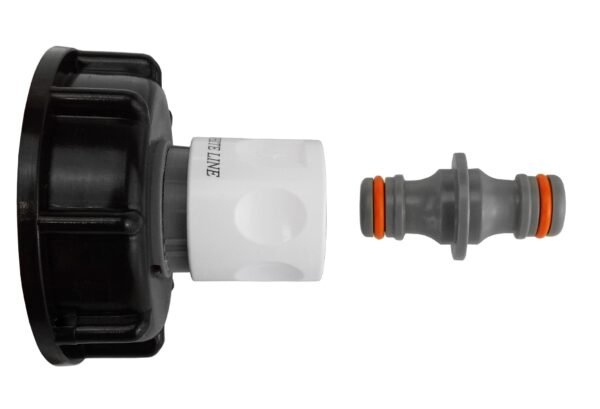 Ibc 2” s60x6 cap with ¾” bsp threaded hose connector and – heavy duty pipe & hose fitting uk ibc tanks fittings free shipping 7