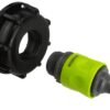 Ibc 2” s60x6 cap with ¾” bsp threaded hose connector and – heavy duty pipe & hose fitting uk ibc tanks fittings free shipping 47