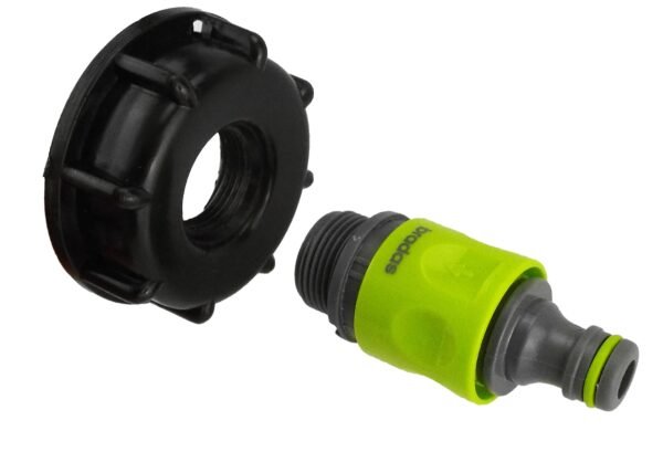 Ibc 2” s60x6 cap with ¾” bsp threaded hose connector and – heavy duty pipe & hose fitting uk ibc tanks fittings free shipping 7