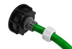 IBC 2” S60X6 Cap with Direct ½” Hose Connector – Heavy Duty Pipe & Hose Fitting UK IBC Tanks Fittings Free Shipping