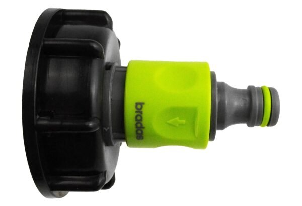 Ibc 2” s60x6 cap with ¾” bsp threaded hose connector and – heavy duty pipe & hose fitting uk ibc tanks fittings free shipping 15