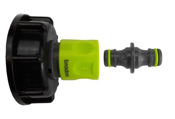 Ibc 2” s60x6 cap with ¾” bsp threaded hose connector and – heavy duty pipe & hose fitting uk ibc tanks fittings free shipping 23