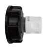 Ibc 2” s60x6 cap with ¾” bsp threaded hose connector wl – heavy duty pipe & hose fitting uk ibc tanks fittings free shipping 25