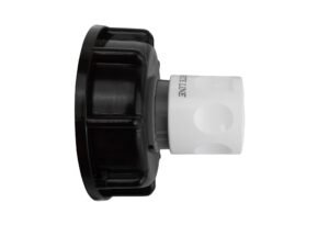 IBC 2” S60X6 Cap with ¾” BSP Threaded Hose Connector WL – Heavy Duty Pipe & Hose Fitting UK IBC Tanks Fittings Free Shipping