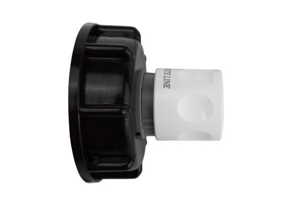 Ibc 2” s60x6 cap with ¾” bsp threaded hose connector wl – heavy duty pipe & hose fitting uk ibc tanks fittings free shipping 5