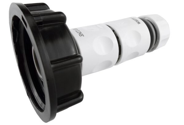 Ibc 2” s60x6 cap with threaded hose fitting, double male and – heavy duty pipe & hose fitting uk ibc tanks fittings free shipping 9