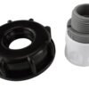Ibc 2” s60x6 cap with ¾” bsp threaded hose connector wl – heavy duty pipe & hose fitting uk ibc tanks fittings free shipping 27