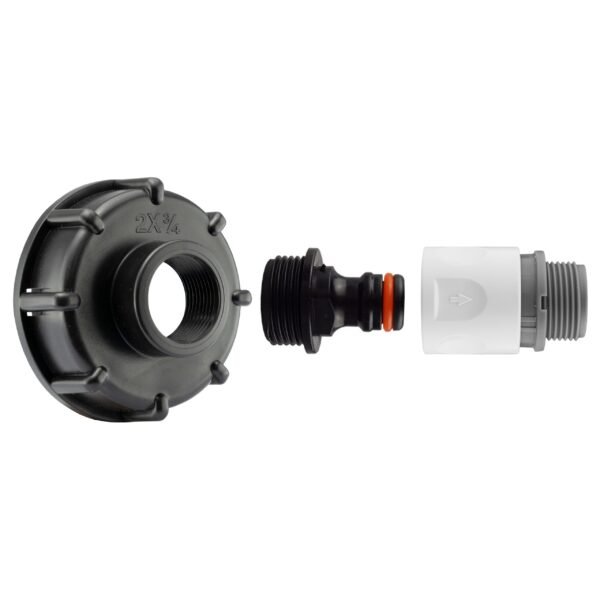 Ibc 2” s60x6 cap with male quick connector and ¾” bsp – heavy duty pipe & hose fitting uk ibc tanks fittings free shipping 7