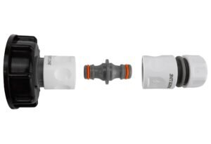 IBC 2” S60X6 Cap with Threaded Hose Fitting, Double Male and – Heavy Duty Pipe & Hose Fitting UK IBC Tanks Fittings Free Shipping