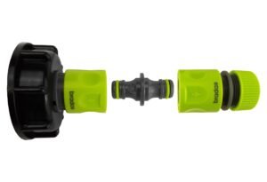 IBC 2” S60X6 Cap with Threaded Hose Fitting, Double Male and – Heavy Duty Pipe & Hose Fitting UK IBC Tanks Fittings Free Shipping