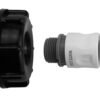 Ibc 2” s60x6 cap with ¾” bsp threaded hose connector wl – heavy duty pipe & hose fitting uk ibc tanks fittings free shipping 31