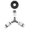 Ibc 2” s60x6 cap with ¾” bsp threaded hose connector, three – heavy duty pipe & hose fitting uk ibc tanks fittings free shipping 43