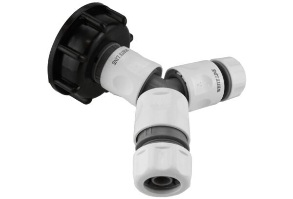 Ibc 2” s60x6 cap with ¾” bsp threaded hose connector, three – heavy duty pipe & hose fitting uk ibc tanks fittings free shipping 11