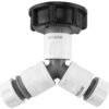 Ibc 2” s60x6 cap with ¾” bsp threaded hose connector, three – heavy duty pipe & hose fitting uk ibc tanks fittings free shipping 47