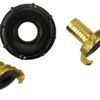 Ibc 2” s60x6 cap with geka type fittings 19mm barb – heavy duty pipe & hose fitting uk ibc tanks fittings free shipping 43