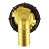 Ibc 2” s60x6 cap with geka type fittings 25mm barb swivel ibc tanks fittings free shipping 3
