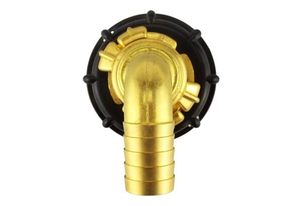 Ibc 2” s60x6 cap with geka type fittings 25mm barb swivel ibc tanks fittings free shipping 3
