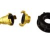 Ibc 2” s60x6 cap with geka type fittings 25mm barb swivel ibc tanks fittings free shipping 4