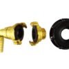 Ibc 2” s60x6 cap with geka type fittings 25mm barb swivel ibc tanks fittings free shipping 5