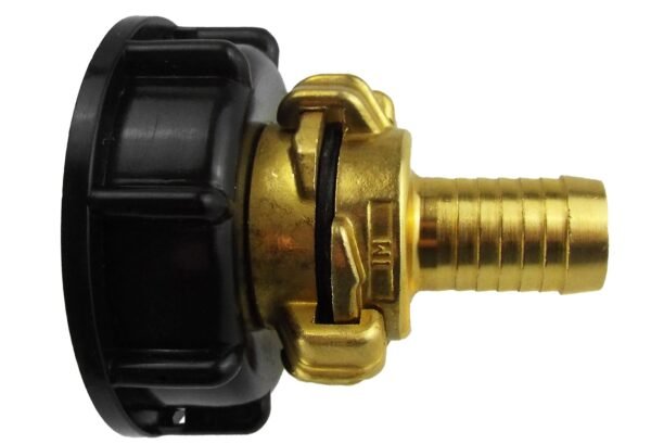 Ibc 2” s60x6 cap with geka type fittings 13mm barb ibc tanks fittings free shipping 3