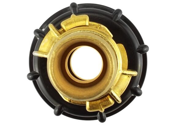 Ibc 2” s60x6 cap with geka type fittings 25mm swivel barb – heavy duty pipe & hose fitting uk ibc tanks fittings free shipping 4