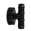 Ibc 2” s60x6 cap with 25mm barbed tee – heavy duty pipe & hose fitting uk ibc tanks fittings free shipping 21