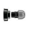 Ibc 2” s60x6 cap with 40mm mdpe straight – heavy duty pipe & hose fitting uk