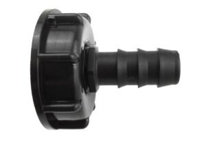 IBC 2” S60X6 Cap with Straight 16mm Barb – Heavy Duty Pipe & Hose Fitting UK IBC Tanks Fittings Free Shipping