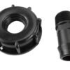 Ibc 2” s60x6 cap with straight 25mm barb – heavy duty pipe & hose fitting uk ibc tanks fittings free shipping 23