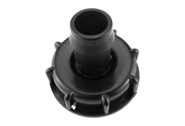 Ibc 2” s60x6 cap with straight 25mm barb – heavy duty pipe & hose fitting uk ibc tanks fittings free shipping 9