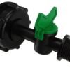 Ibc 2” s60x6 cap with ¾” bsp male threaded irrigation valve – heavy duty pipe & hose fitting uk ibc tanks fittings free shipping 31