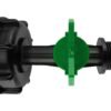 Ibc 2” s60x6 cap with ¾” bsp male threaded irrigation valve – heavy duty pipe & hose fitting uk ibc tanks fittings free shipping 37