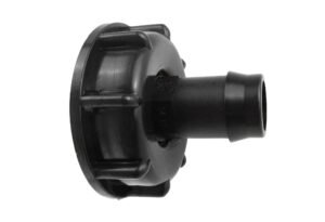IBC 2” S60X6 Cap with Straight 25mm Barb – Heavy Duty Pipe & Hose Fitting UK IBC Tanks Fittings Free Shipping