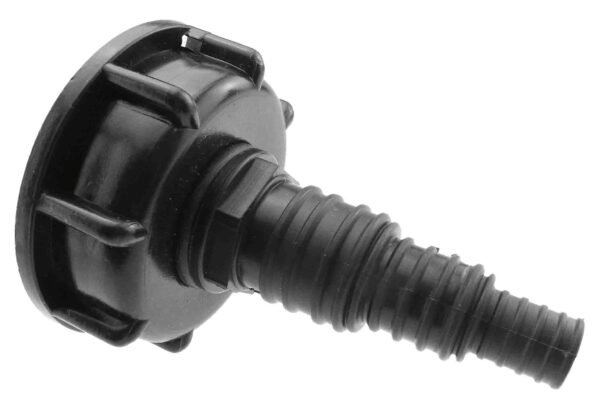 Ibc 2” s60x6 cap with pond connector 13/20/25mm barb – heavy duty pipe & hose fitting uk ibc tanks fittings free shipping 5